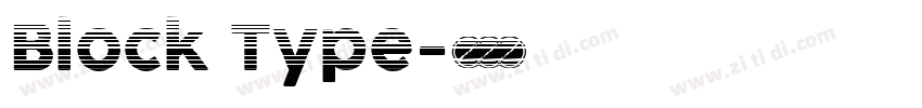 Block Type字体转换